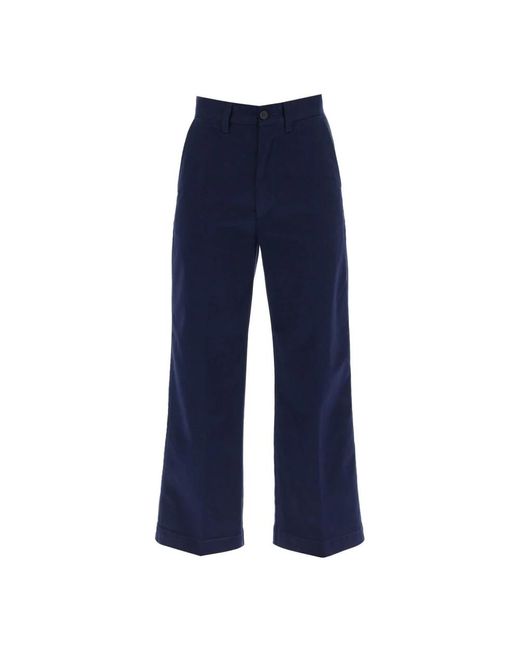 Pantalones chinos de pierna ancha Ralph Lauren de color Blue