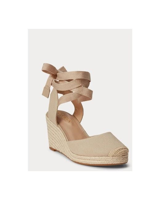 Ralph Lauren Natural Wedges
