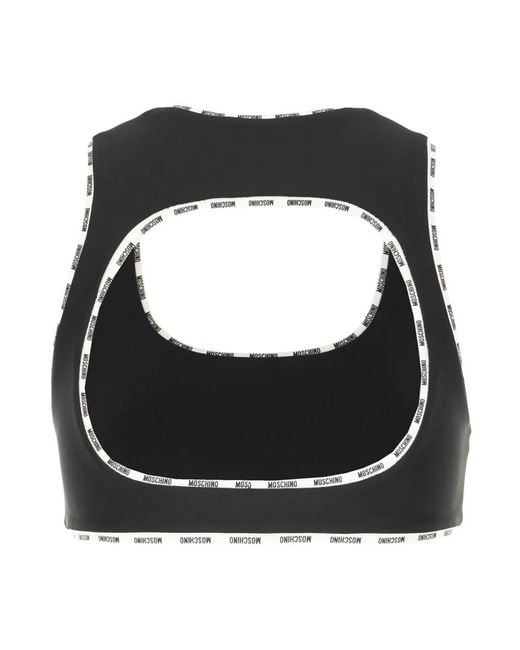 Moschino Black Bras