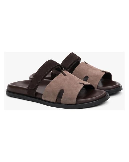 Sliders ESTRO en coloris Brown
