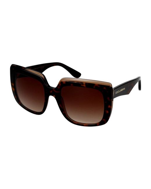 Dolce & Gabbana Brown Stylische sonnenbrille 0dg4414