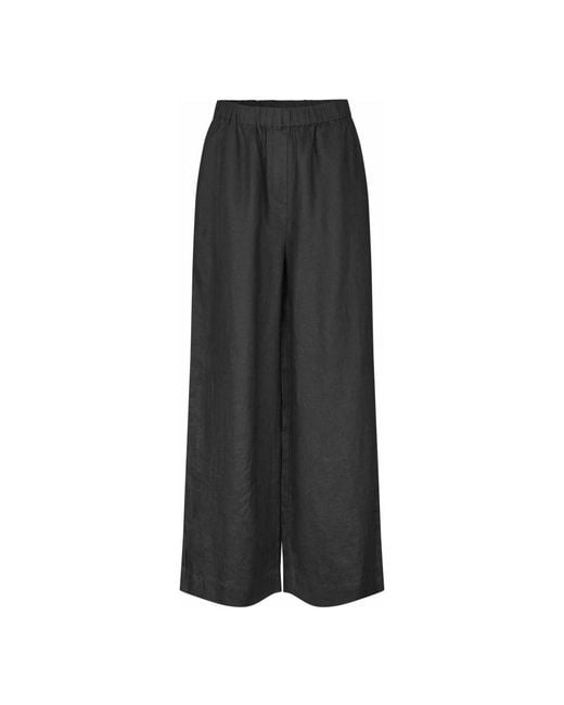 Masai Black Cropped Trousers