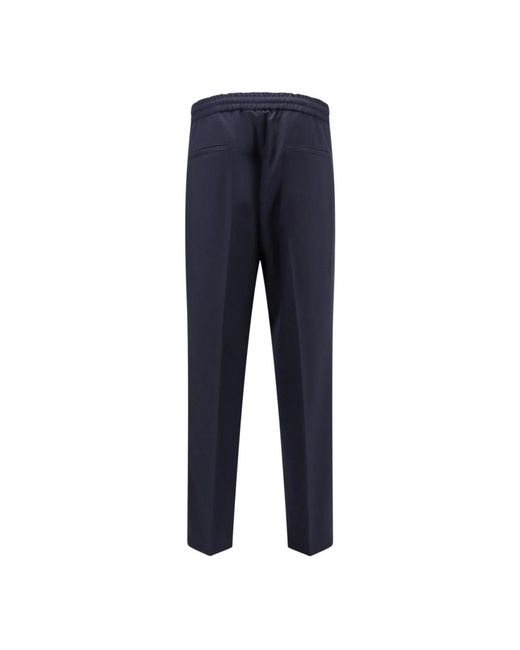 Brunello Cucinelli Blue Slim-Fit Trousers for men