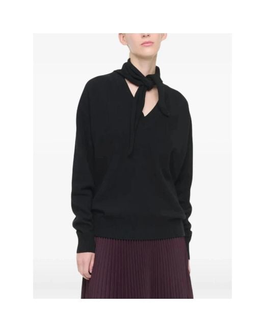 Plan C Black V-Ausschnitt Strickware