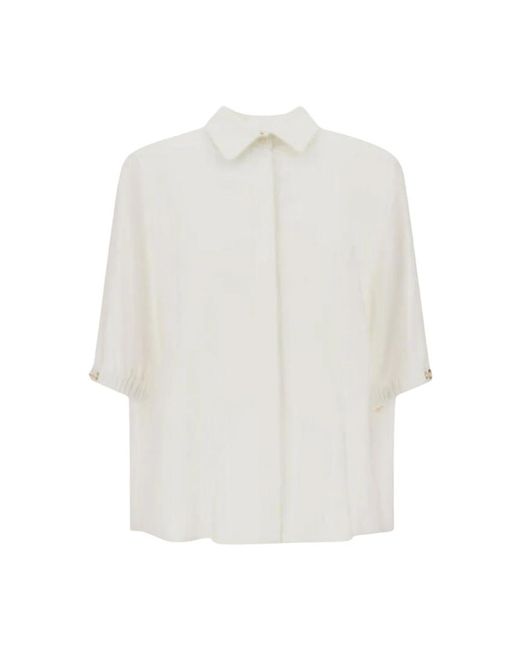 Herno White Camicia