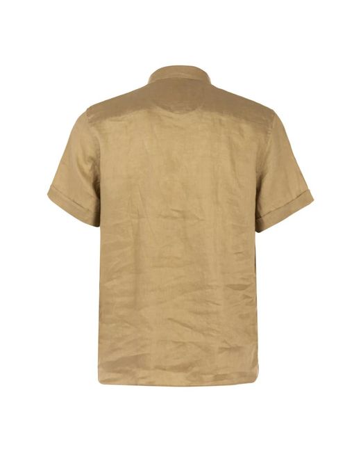Liu Jo Short Sleeve Shirts in het Natural voor heren
