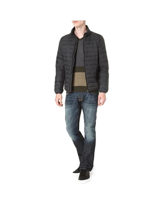 Armani Jeans Gray Winter Jackets for men