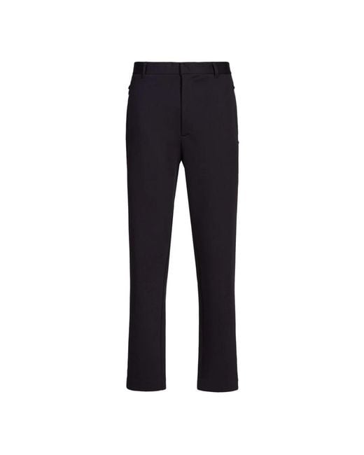 ARMANI EXCHANGE Blue Straight Trousers for men