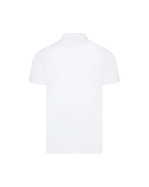 Stone Island White Polo Shirts for men