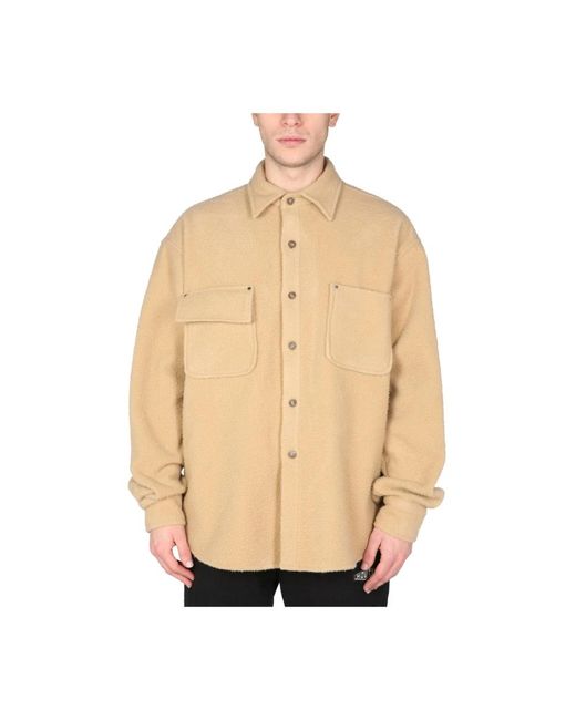 MOUTY Jassen ,Front Button Closure Two Jacket in het Natural voor heren