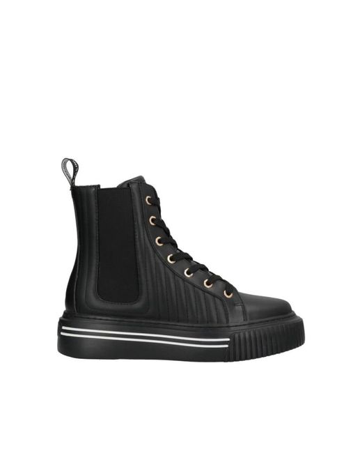 Pollini Black Sneakers