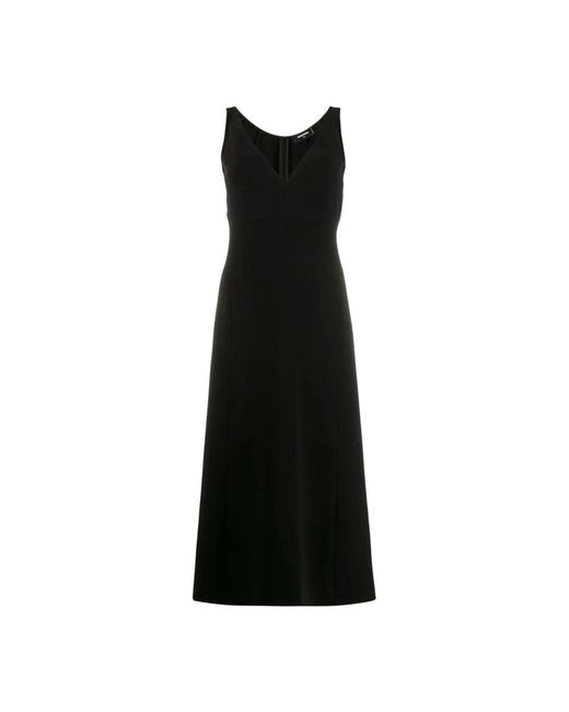 Midi Dresses DSquared² en coloris Black