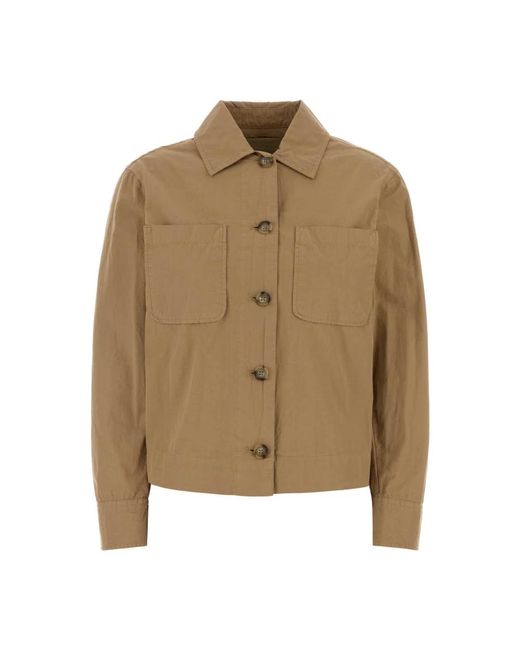 Woolrich Natural Casual Shirts