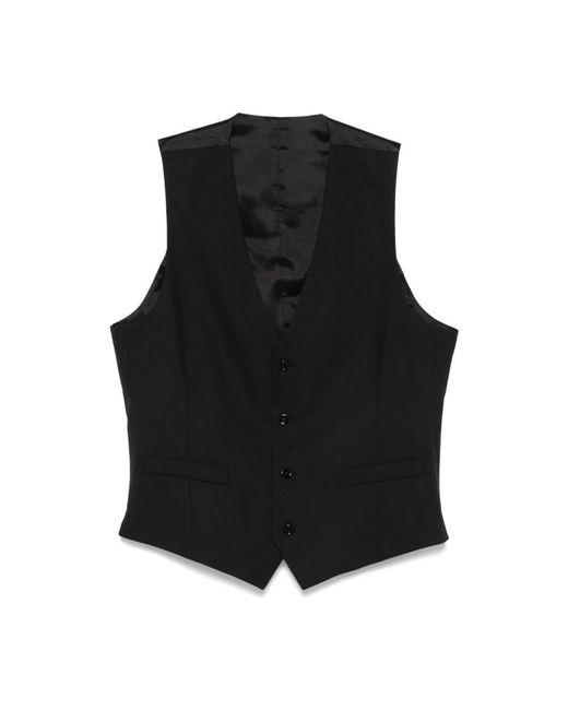Lardini Vests in het Black voor heren