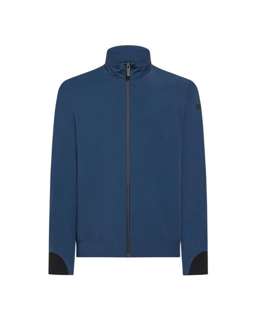 Rrd Jassen ,Blauw ,Urban Full Zip Fleece Jacket in het Blue voor heren