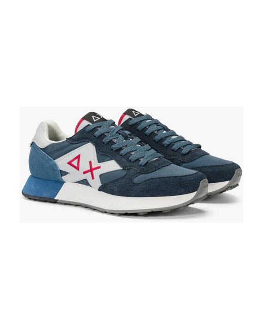 Sun 68 Blue Sneakers for men