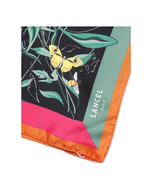 Lancel Green Silk Scarves