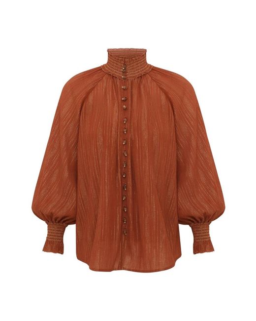 Blouses Zimmermann en coloris Brown