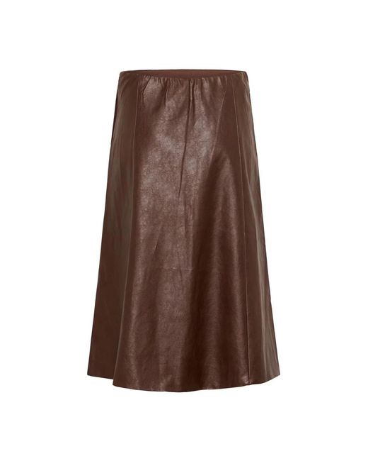 Cream Paloma Rok in het Brown