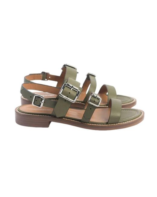 Rotta Schoenen ,Groen ,Leer Quenby Sandal in het Green