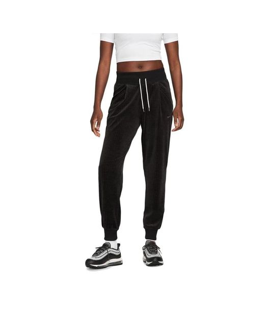 Sweatpants Nike de color Black