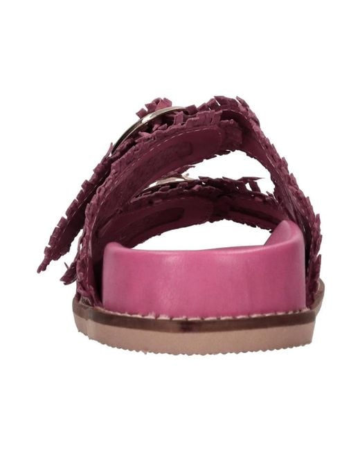 Emanuélle Vee Purple Sliders