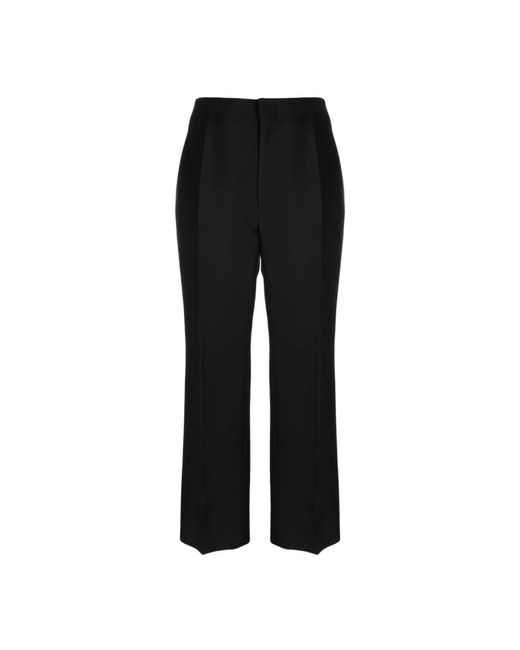 The Row Black Wide Trousers