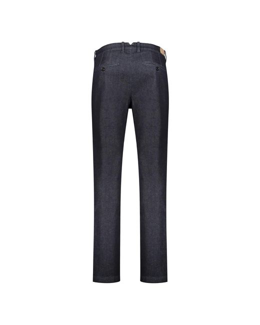 Moorer Blue Slim-Fit Jeans for men