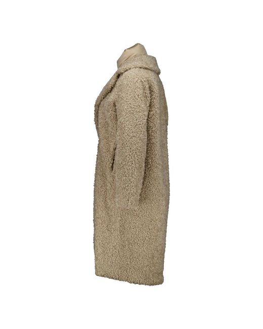 Bomboogie Jassen ,Fur Long Coat in het Natural