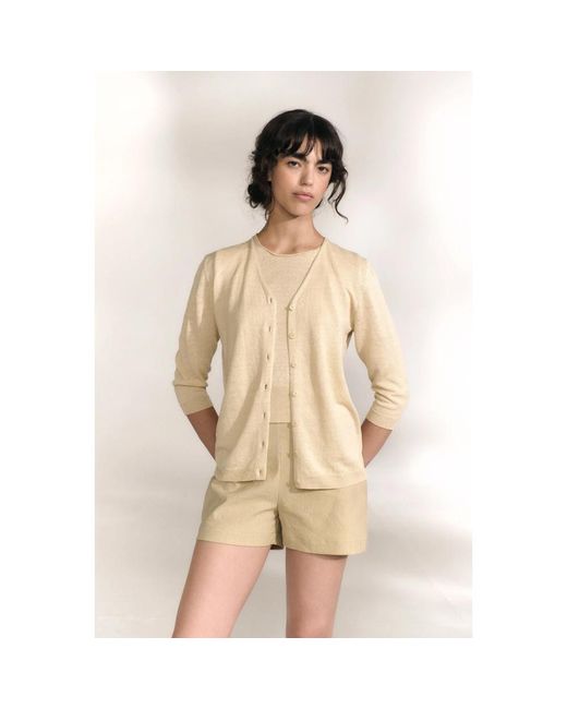 Cardigans Cortana en coloris Natural