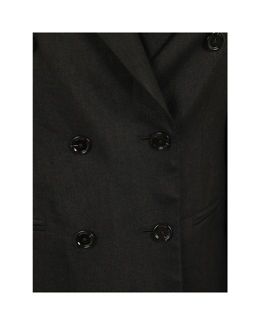 Lardini Double-Breasted Blazer in het Black