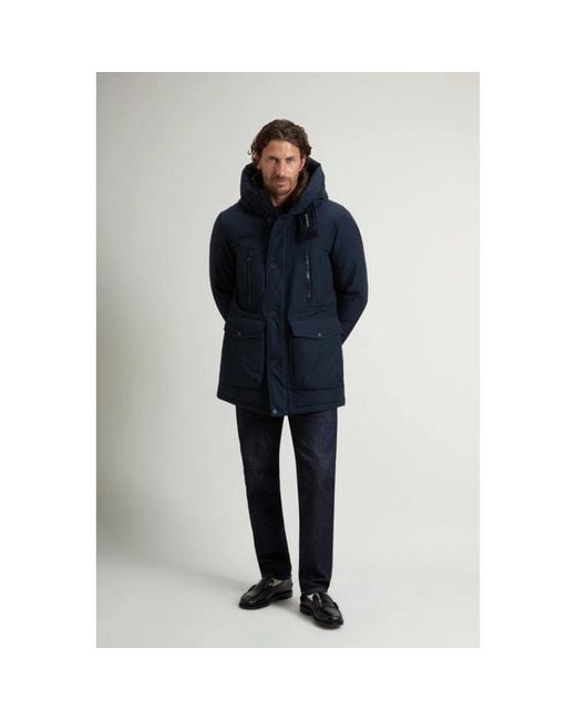 Parkas Woolrich de hombre de color Blue