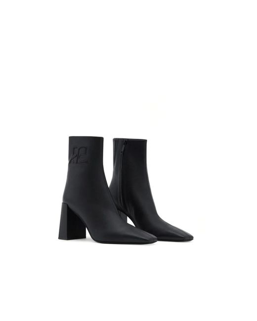 Shoes > boots > heeled boots Courreges en coloris Black
