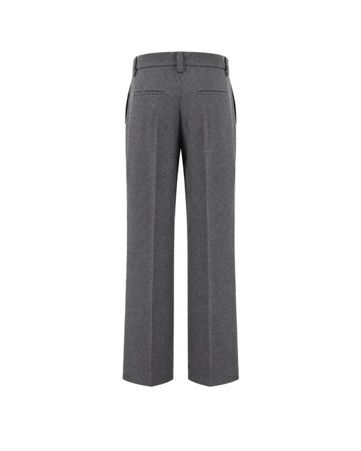 Antonelli Gray Straight Trousers