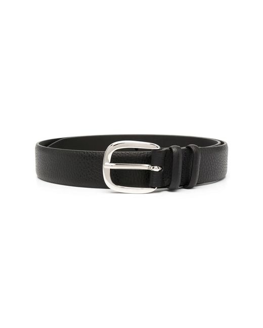 Orciani Leder gürtel in Black für Herren