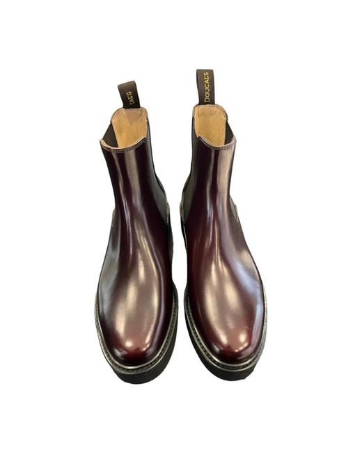 Doucal's Black Chelsea Boots