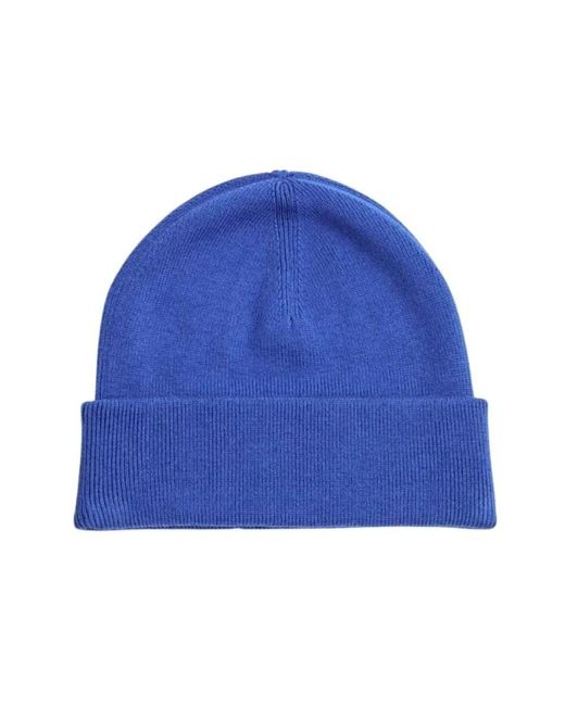 Fred Perry Blue Beanies for men