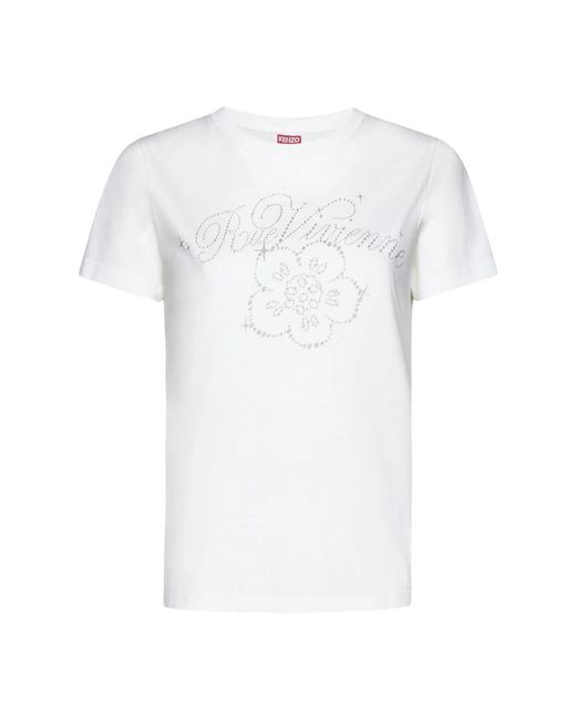 KENZO White T-Shirts