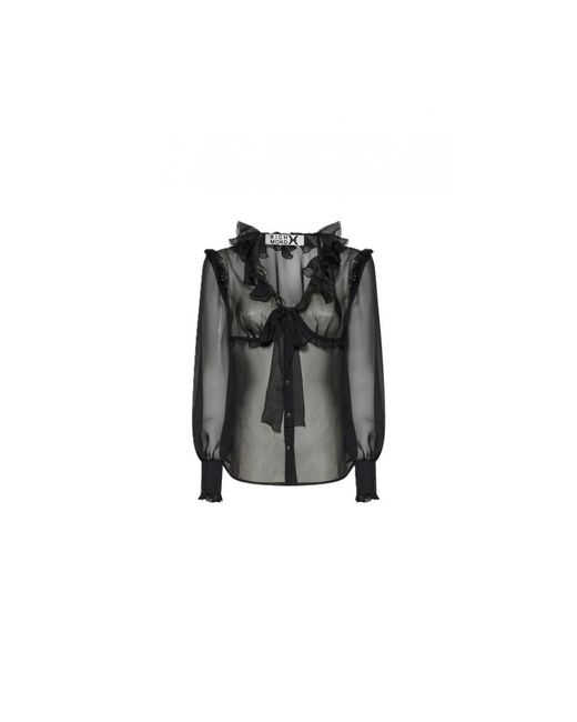 John Richmond Uwp26101Bl Blouse in het Black