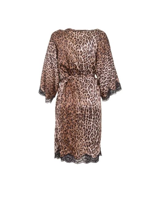 Dolce & Gabbana Brown Wrap Dresses