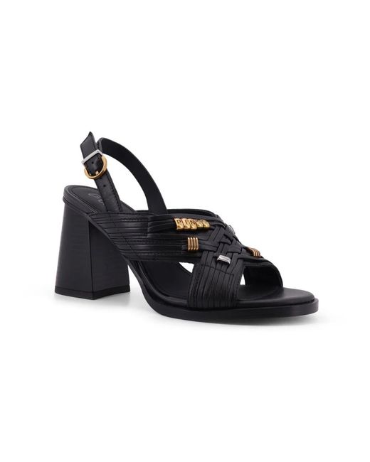 Pinko Blue High Heel Sandals