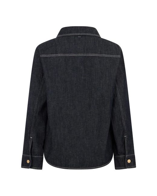 Max Mara Blue Denim Shirts