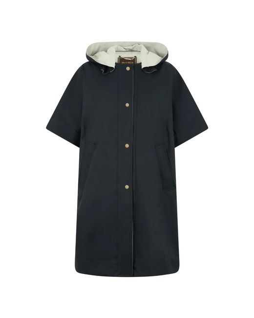 Moorer Black Single-Breasted Coats