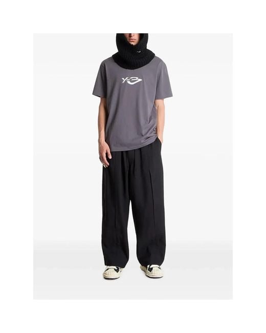 Y-3 Su Pleatd Pants in het Black voor heren