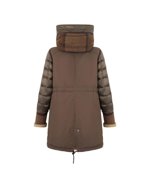Moorer Brown Down Coats
