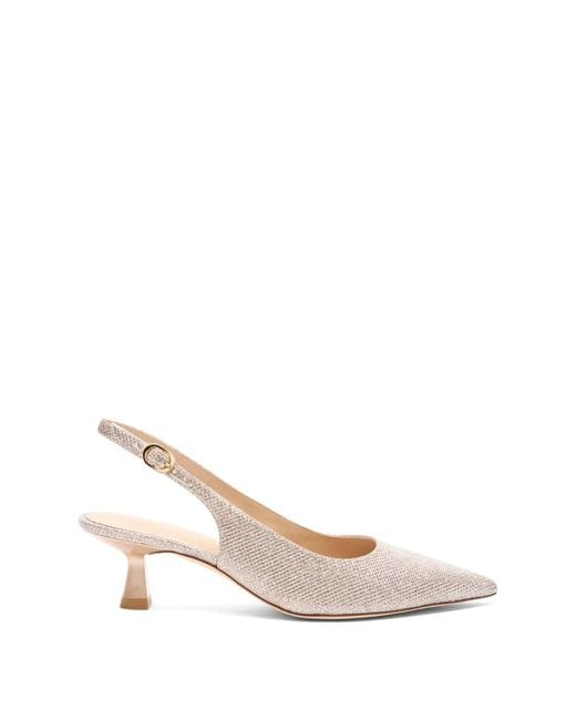 Stuart Weitzman Pink Stuart Sculpt Slingback 50