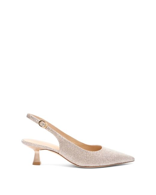 Stuart Weitzman Schoenen ,Grijs ,Sculpt Slingback 50 in het Pink