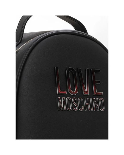 Love Moschino Black Backpacks
