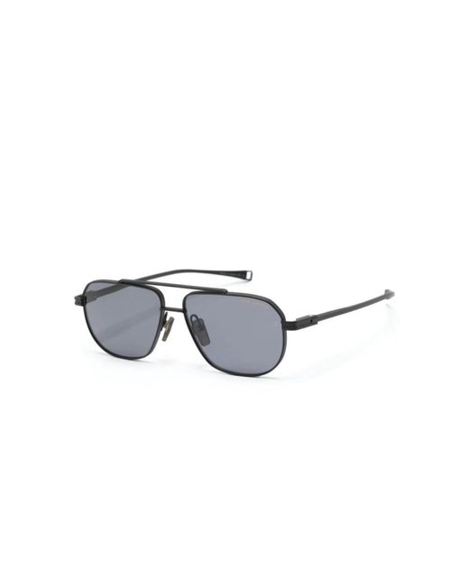 Dita Eyewear Black Schwarze sonnenbrille mit original-etui