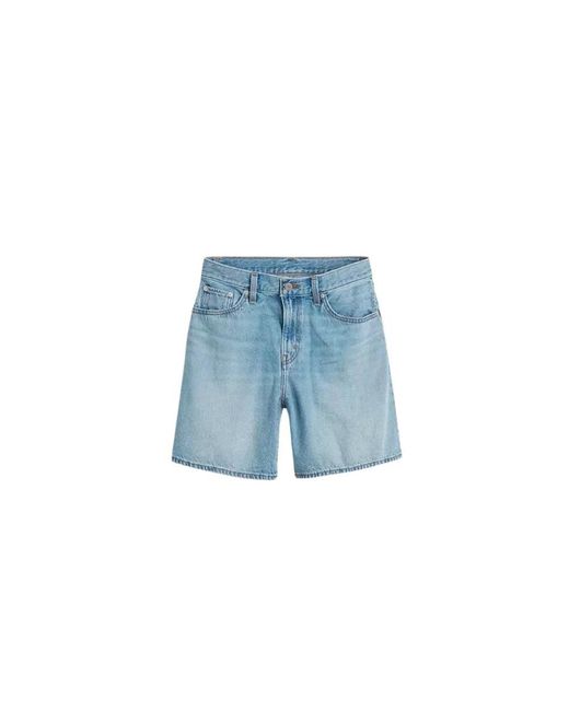 Levi's Blue Denim Shorts
